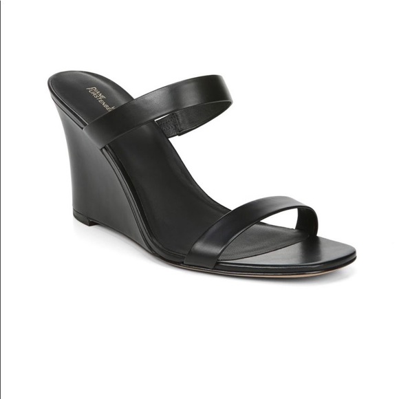 Diane Von Furstenberg Shoes - Diane von Furstenberg viviene leather wedge mules